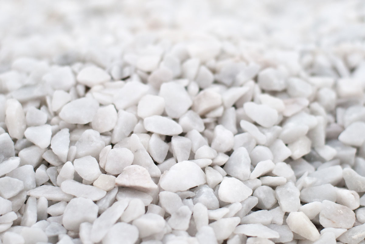 Granulato di marmo Bianco Carrara